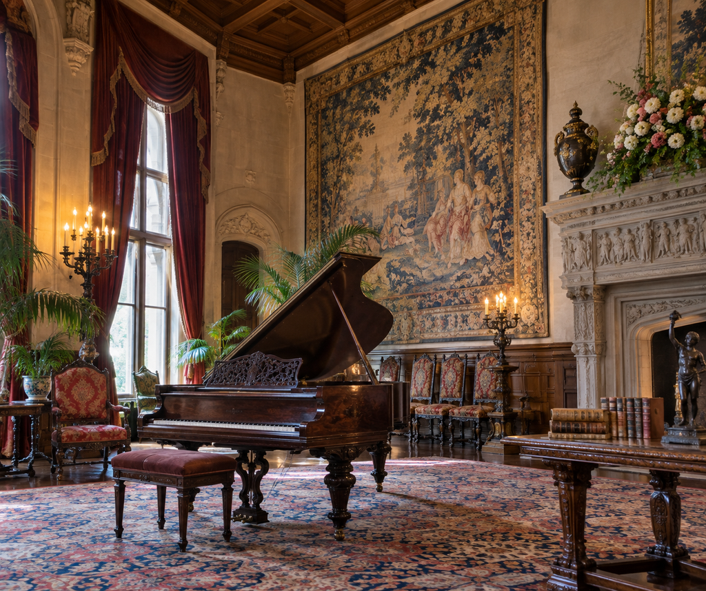 Music Room inside Biltmore House